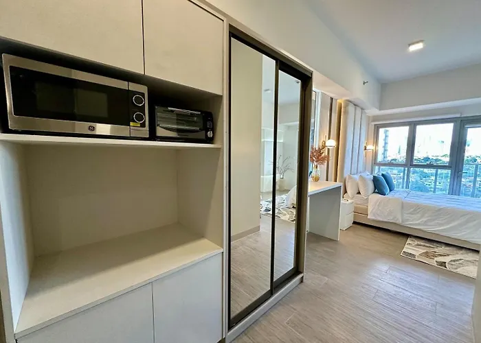 Uptown Bgc Gem: Big + Washer + Prime Spot Сasa de vacaciones Manila